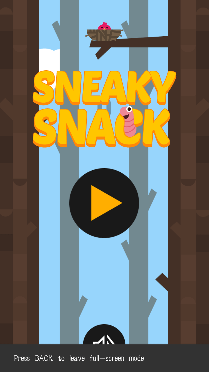Sneaky Snack game screenshot