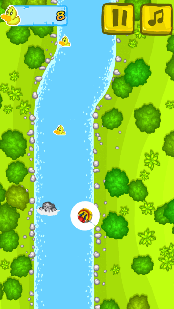 Rafting Adventure game screenshot