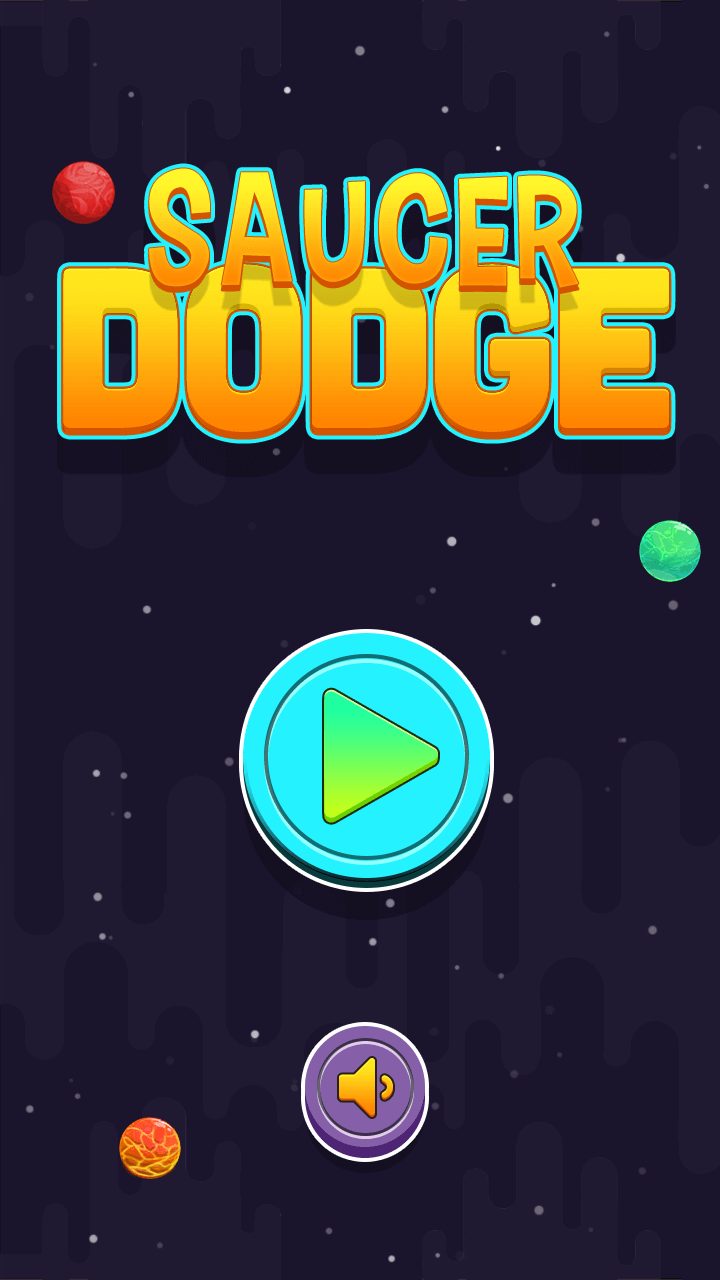 Saucer Dodge game screenshot
