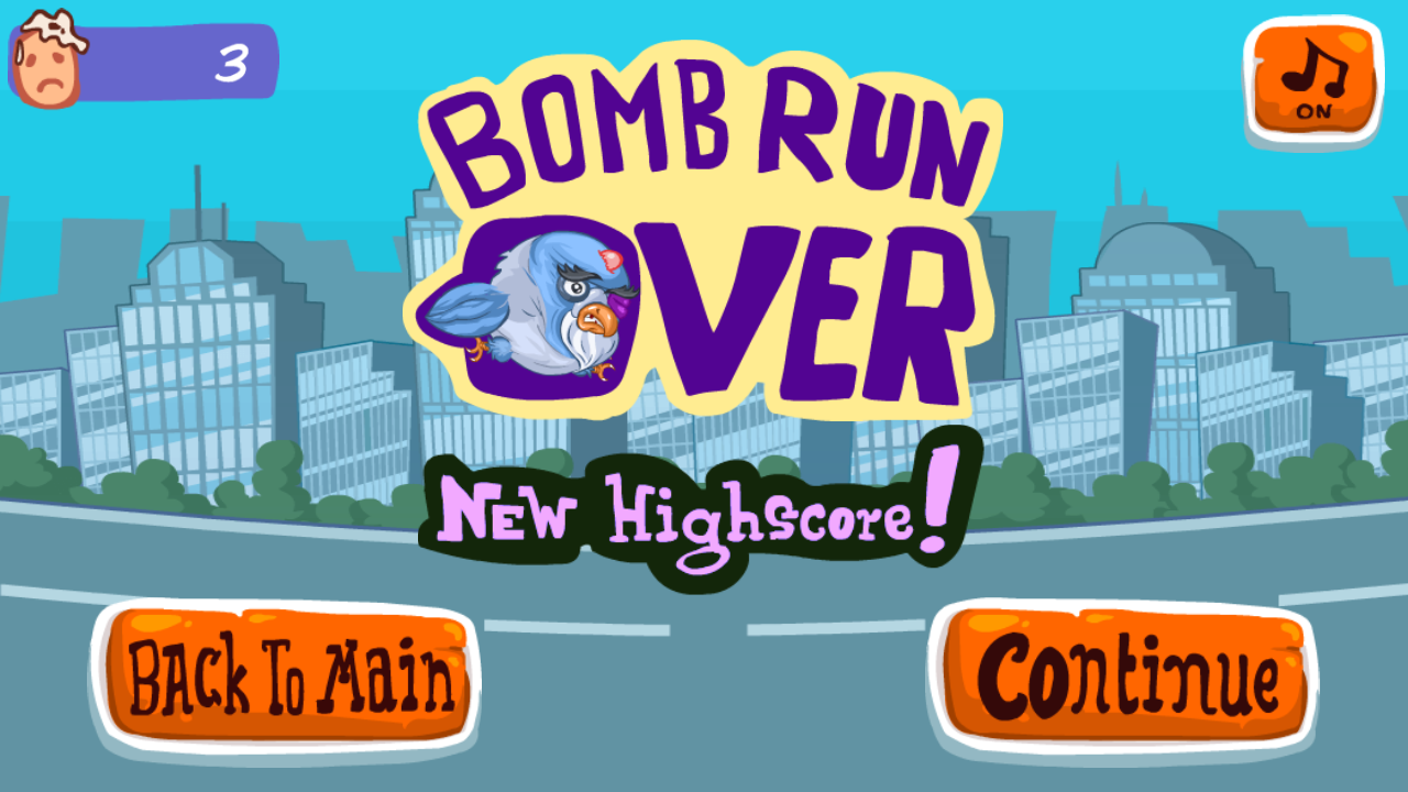Pigeon Bomber game screenshot