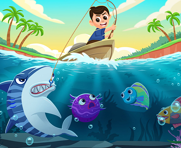 Let's Go Fishing game