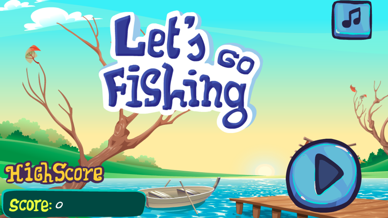 Let's Go Fishing game screenshot