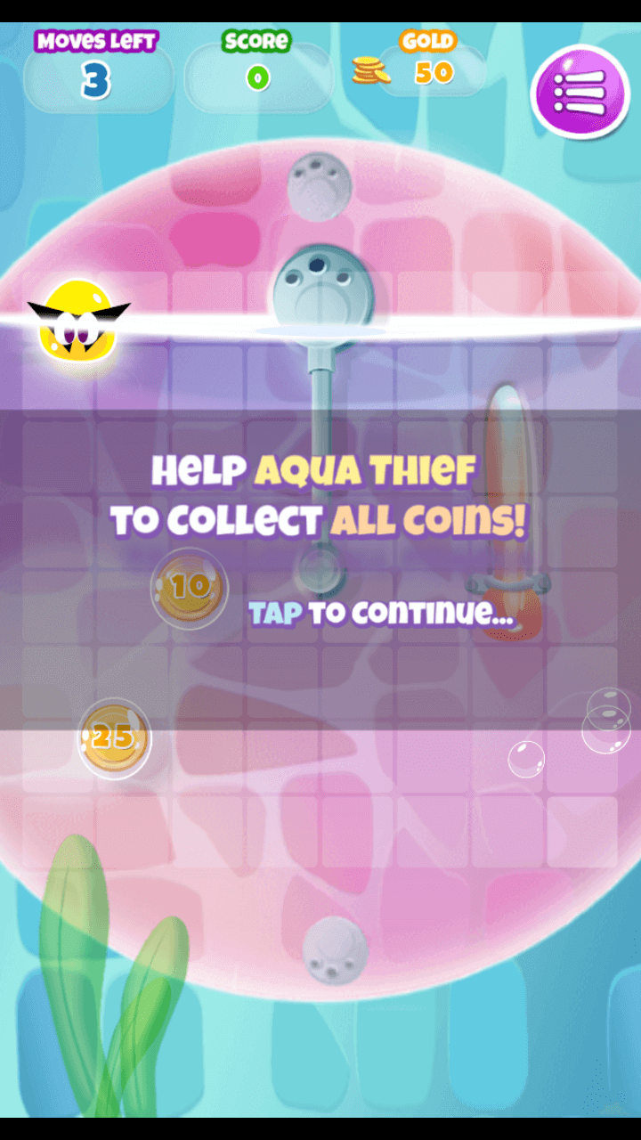 Aqua Thief game screenshot