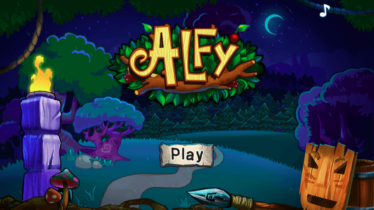 Alfy game screenshot