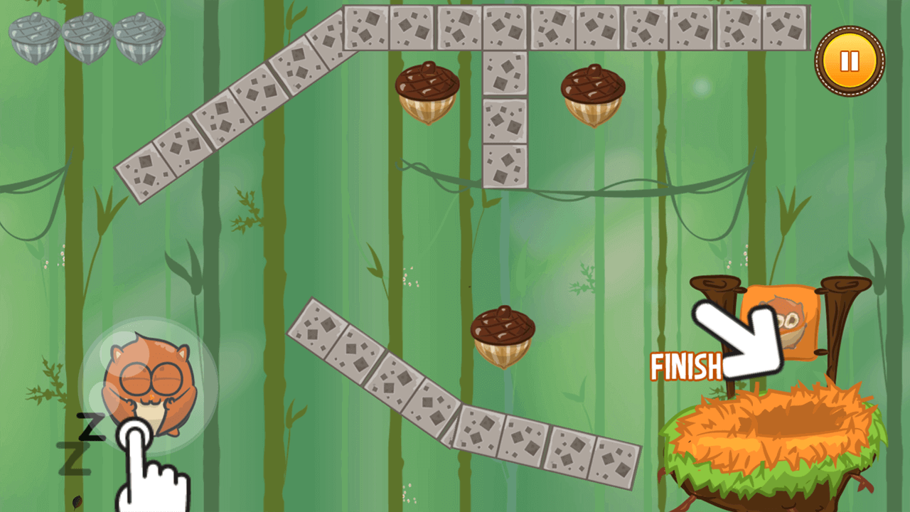 Nut Physics game screenshot