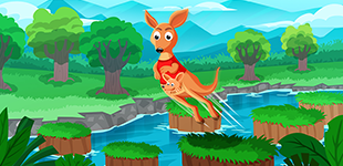 Hop Kangaroo Hop - Play Free Best Arcade Online Game on JangoGames.com