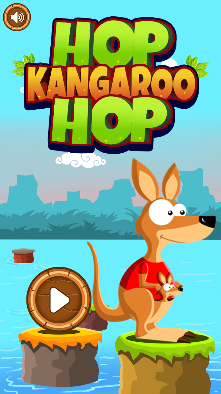 Hop Kangaroo Hop game screenshot