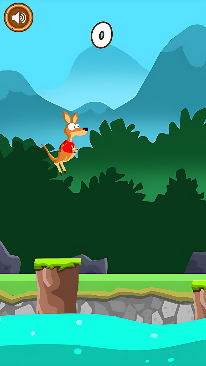 Hop Kangaroo Hop game screenshot