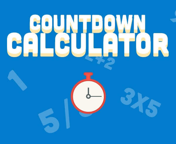Countdown Calculator game
