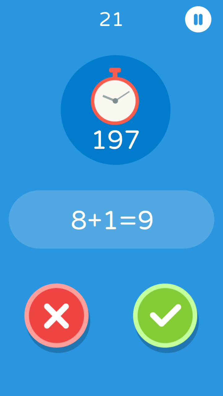Countdown Calculator game screenshot