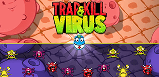 Trap & Kill Virus - Play Free Best Online Game on JangoGames.com