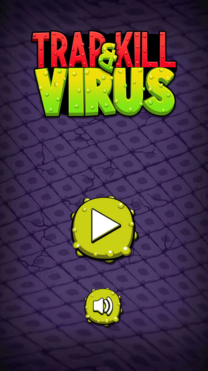 Trap & Kill Virus game screenshot