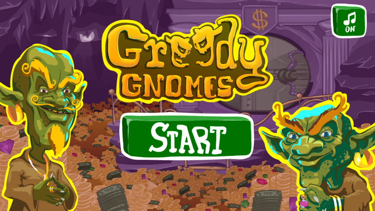 Greedy Gnomes game screenshot