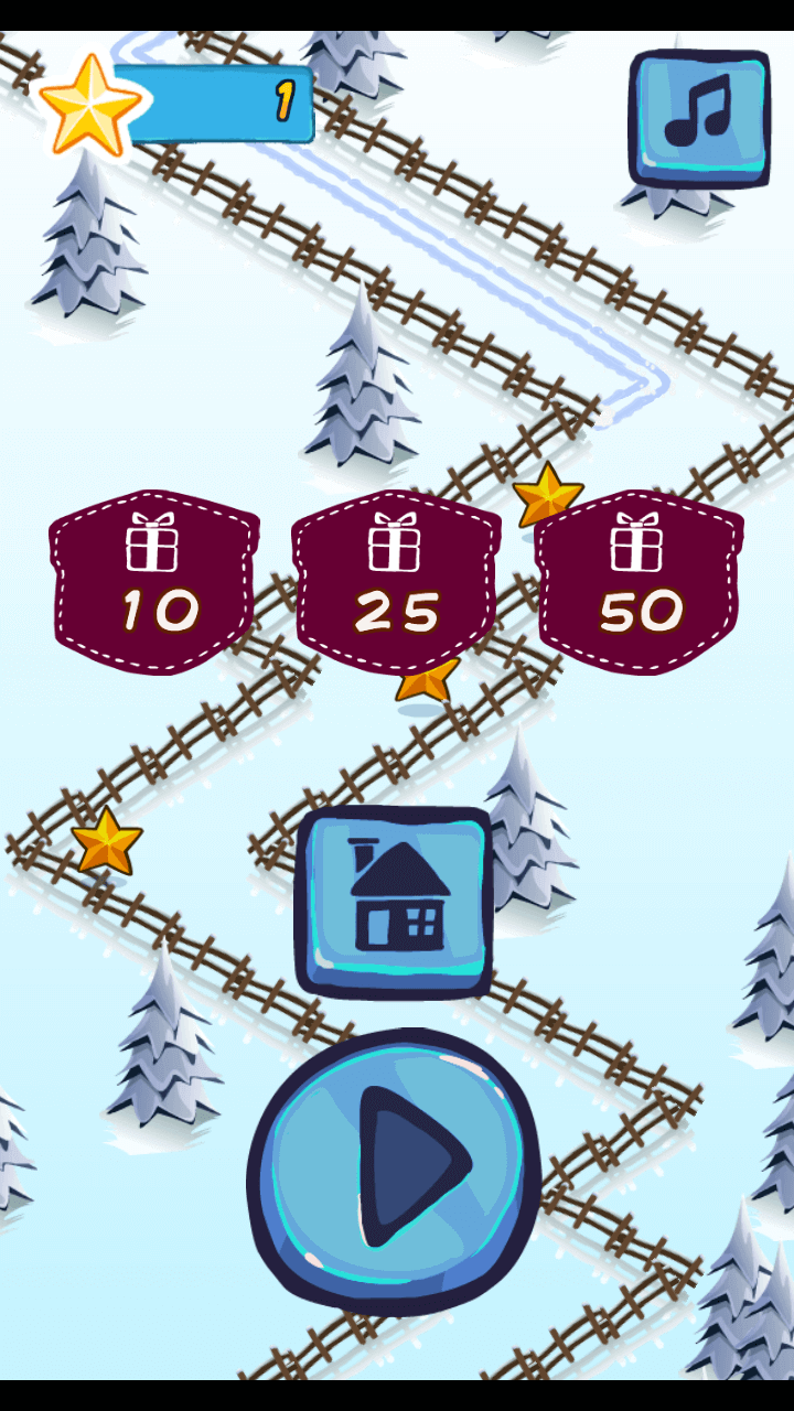 Groovy Ski game screenshot