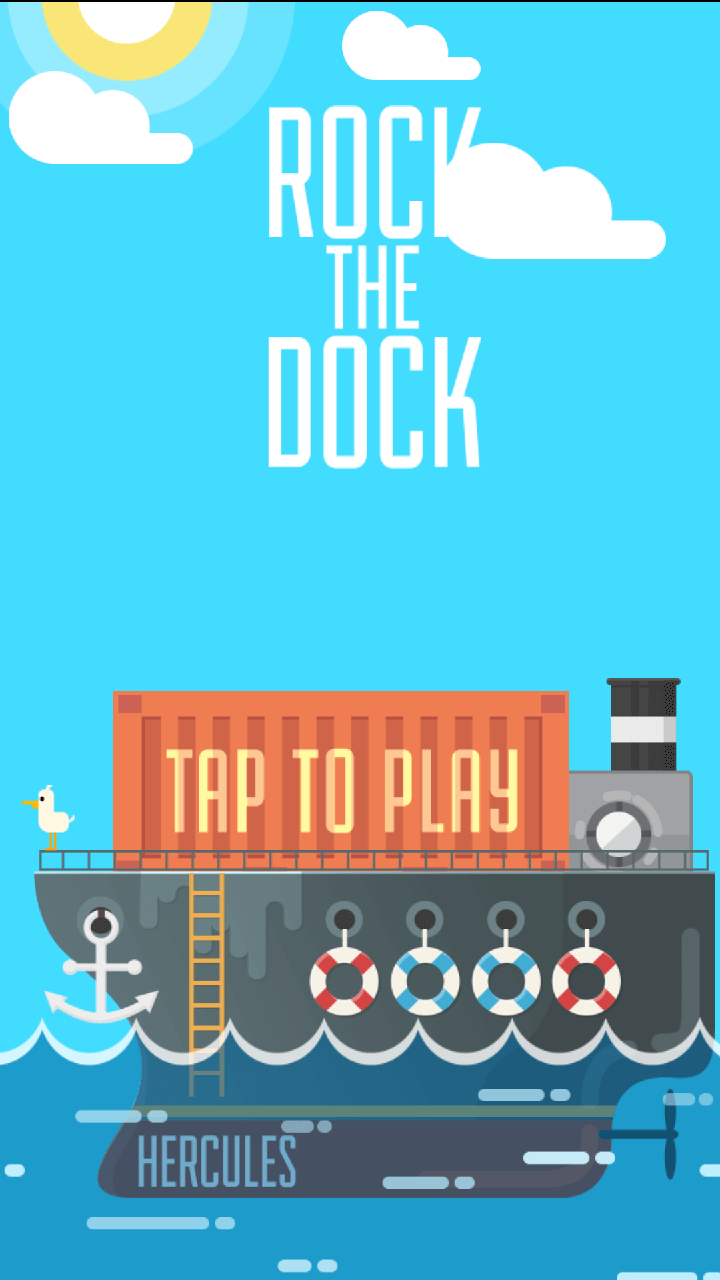 Rock the Dock game screenshot
