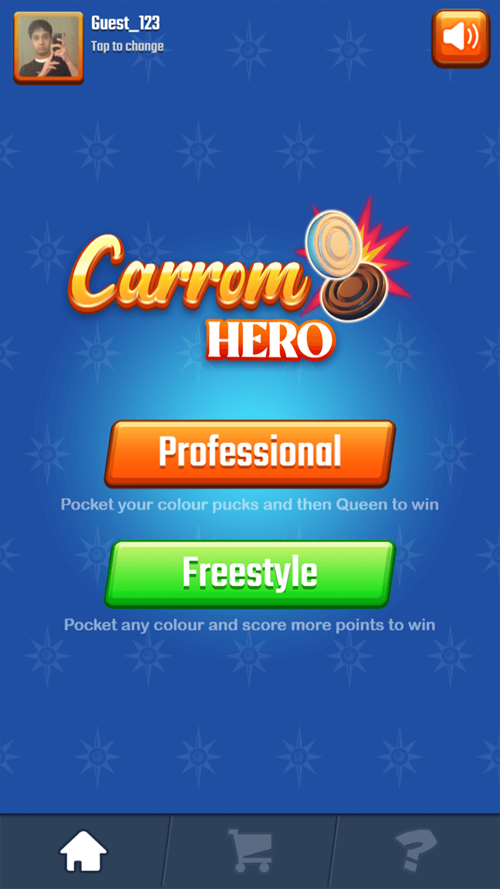 Carrom Hero game screenshot