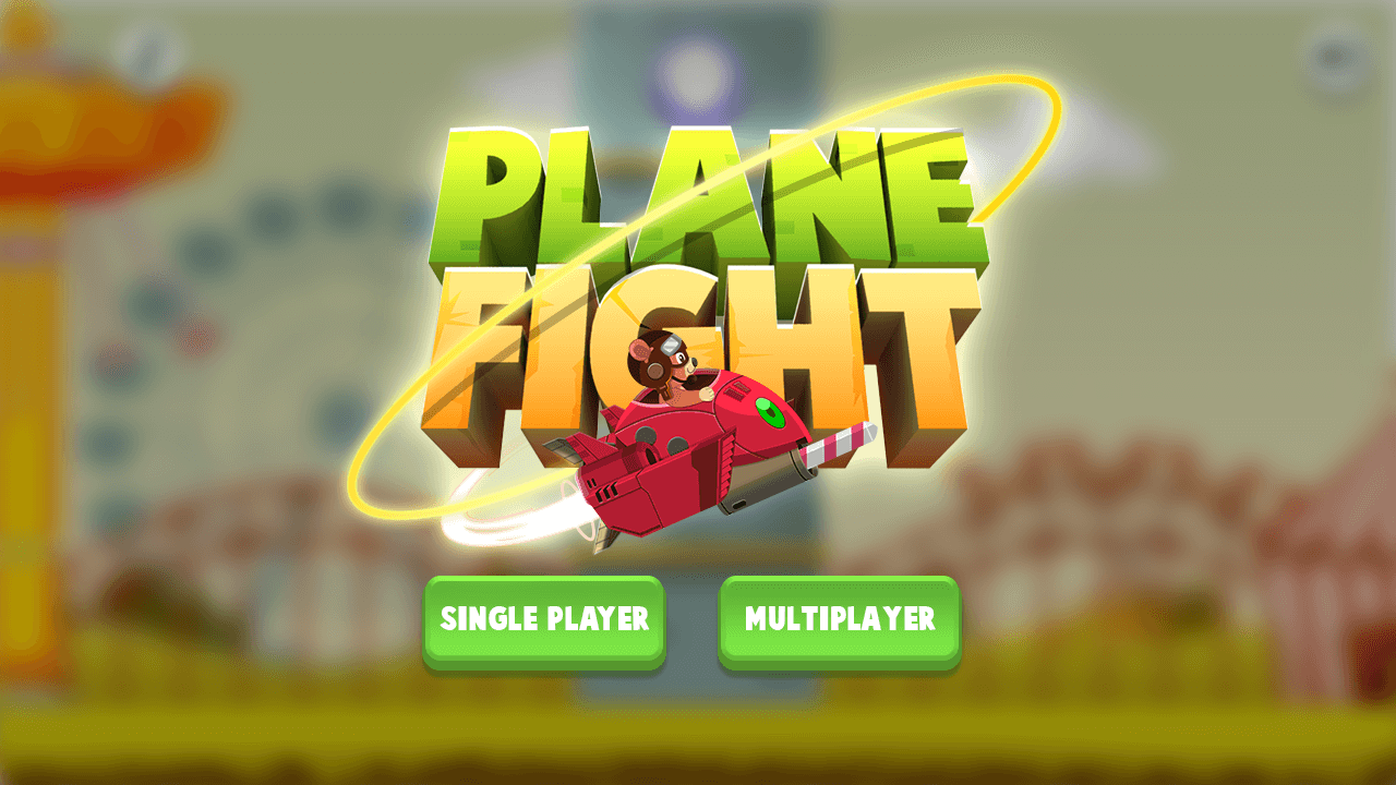 Plane Fight game screenshot