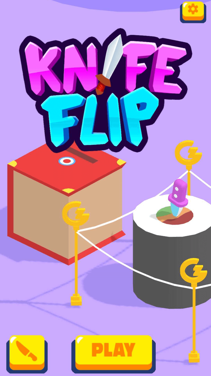 Knife Flip game screenshot