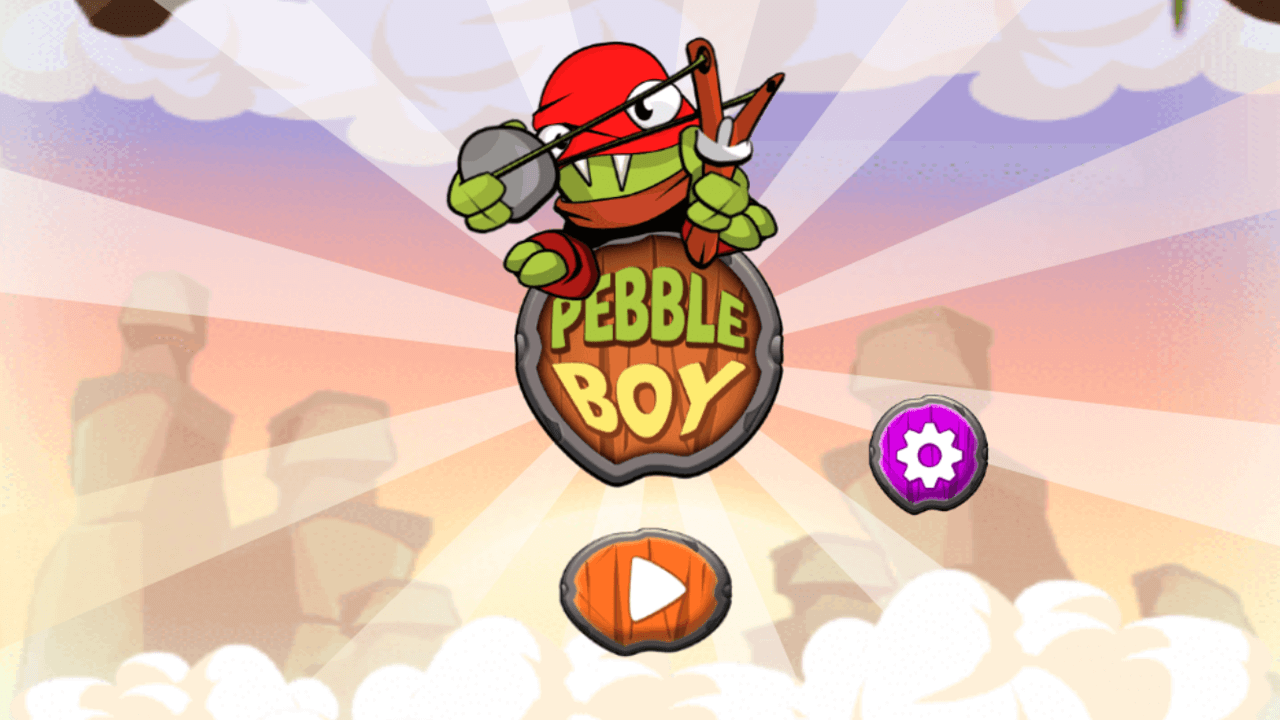 Pebble Boy game screenshot