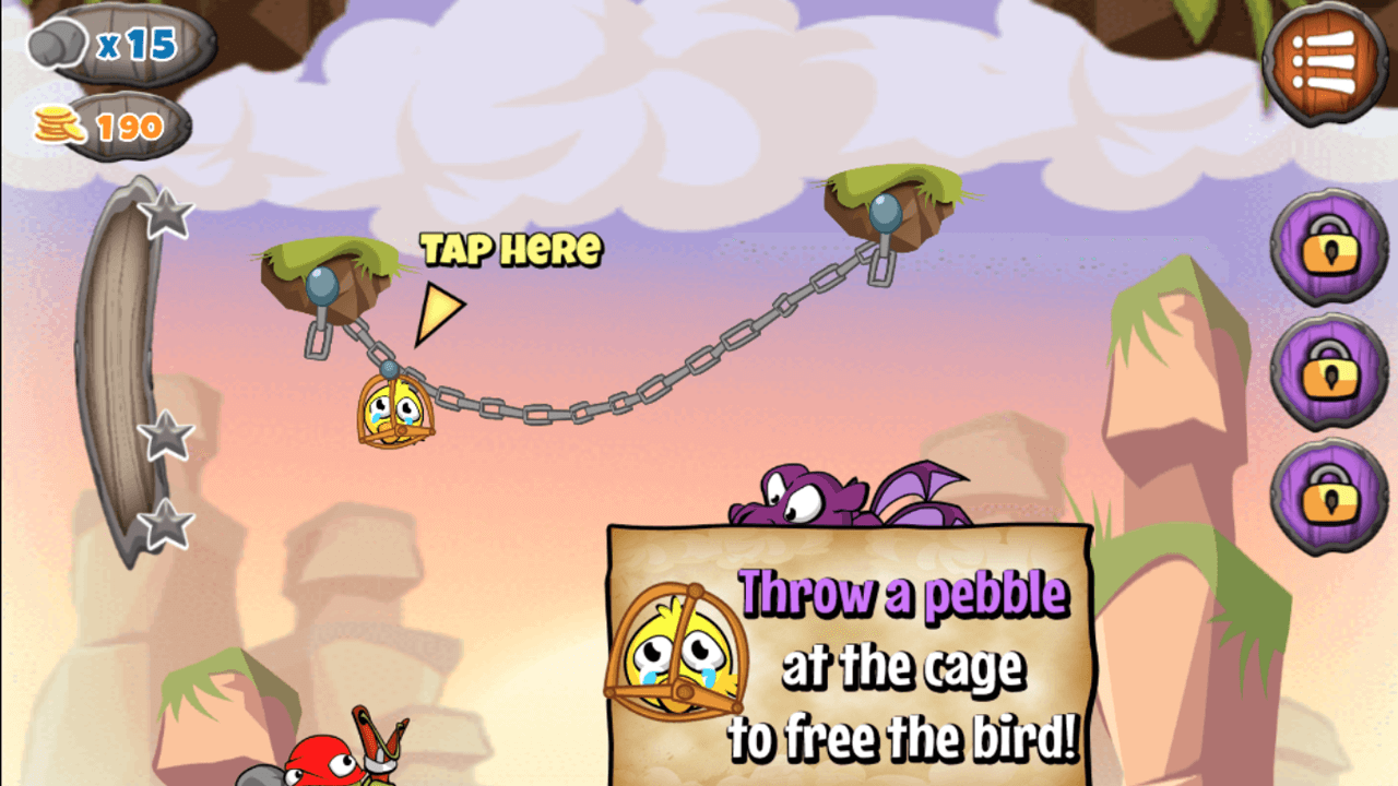 Pebble Boy game screenshot