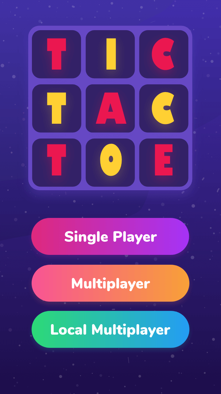 Tic Tac Toe game screenshot