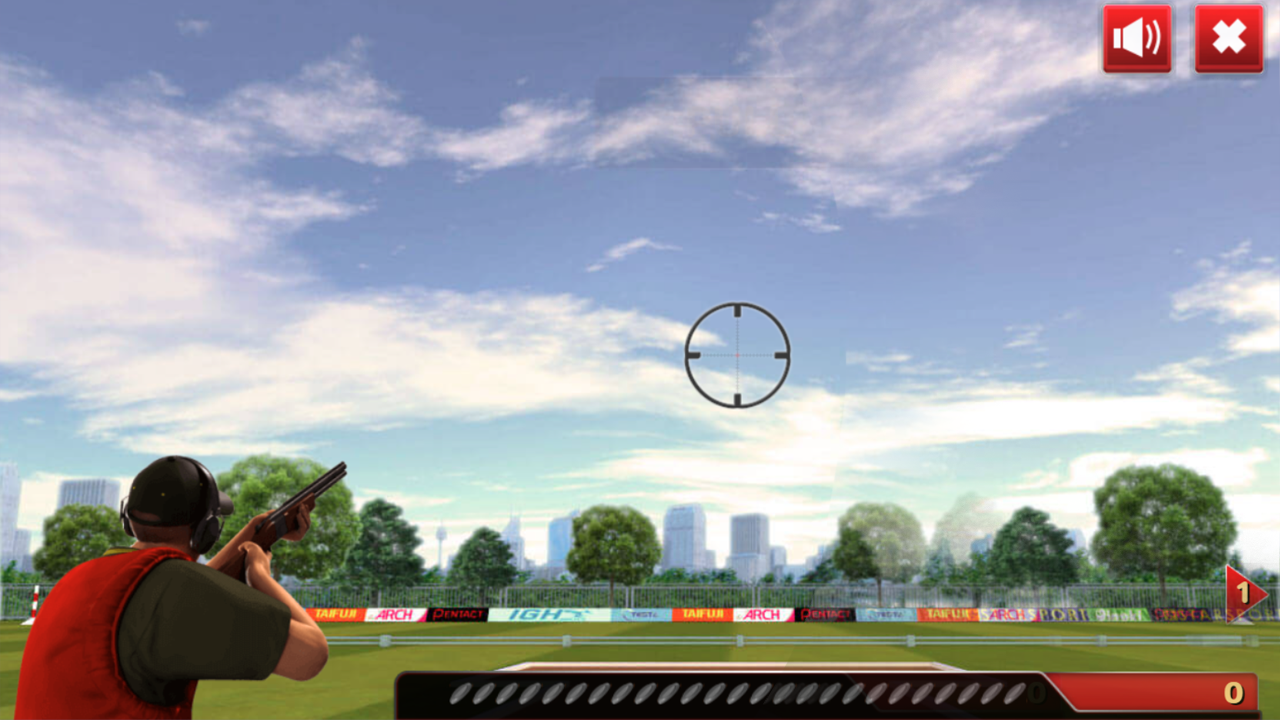 Clay Pigeon: Tap and Shoot game screenshot