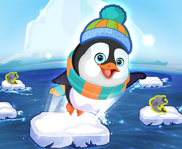 Penguin Skip game