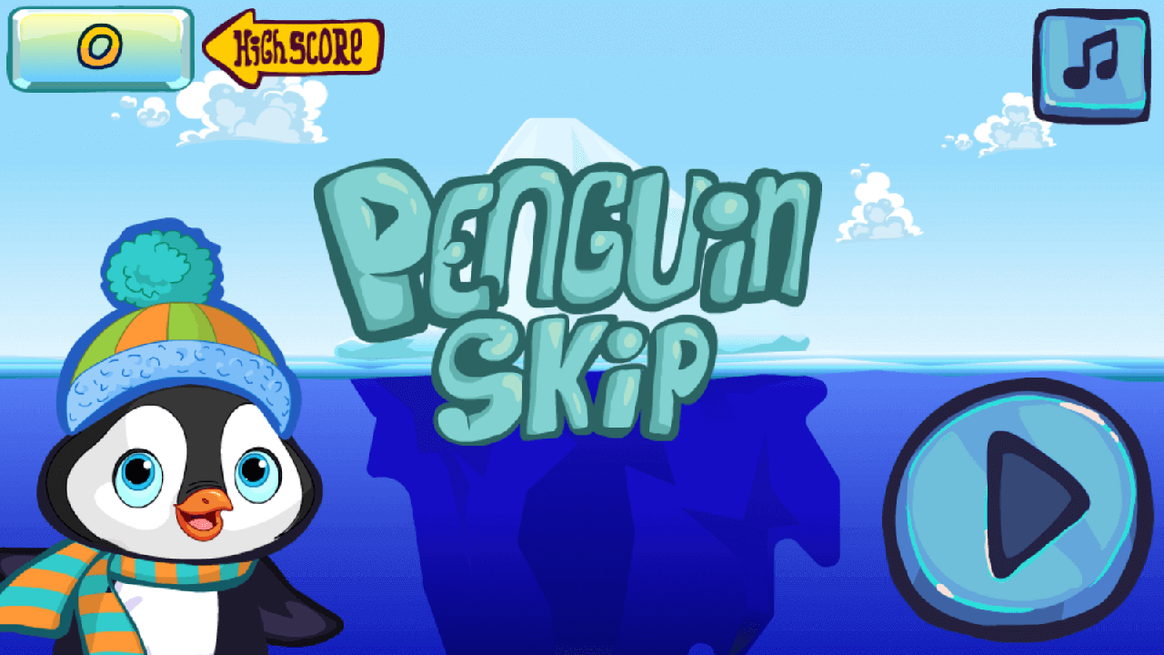 Penguin Skip game screenshot