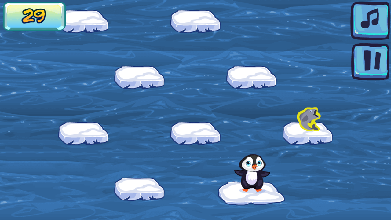 Penguin Skip game screenshot