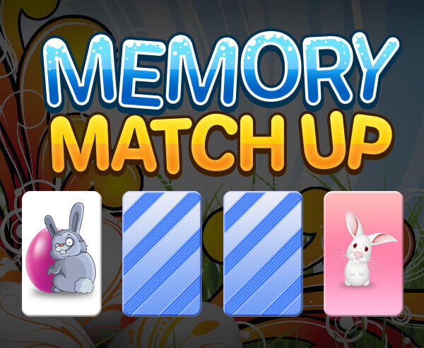 Memory Match Up game