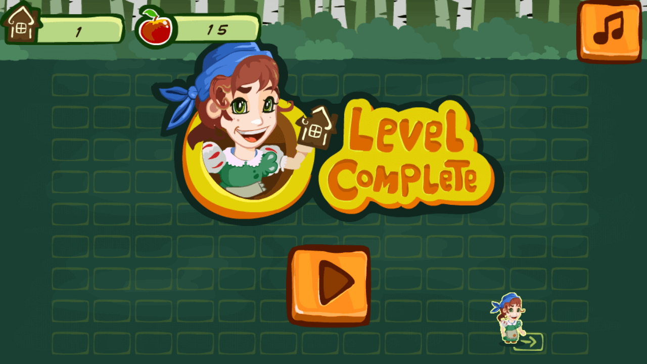 Hansel & Gretel game screenshot