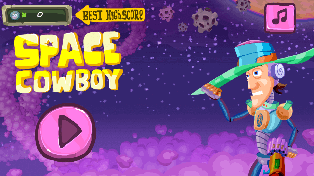 Space Cowboy game screenshot