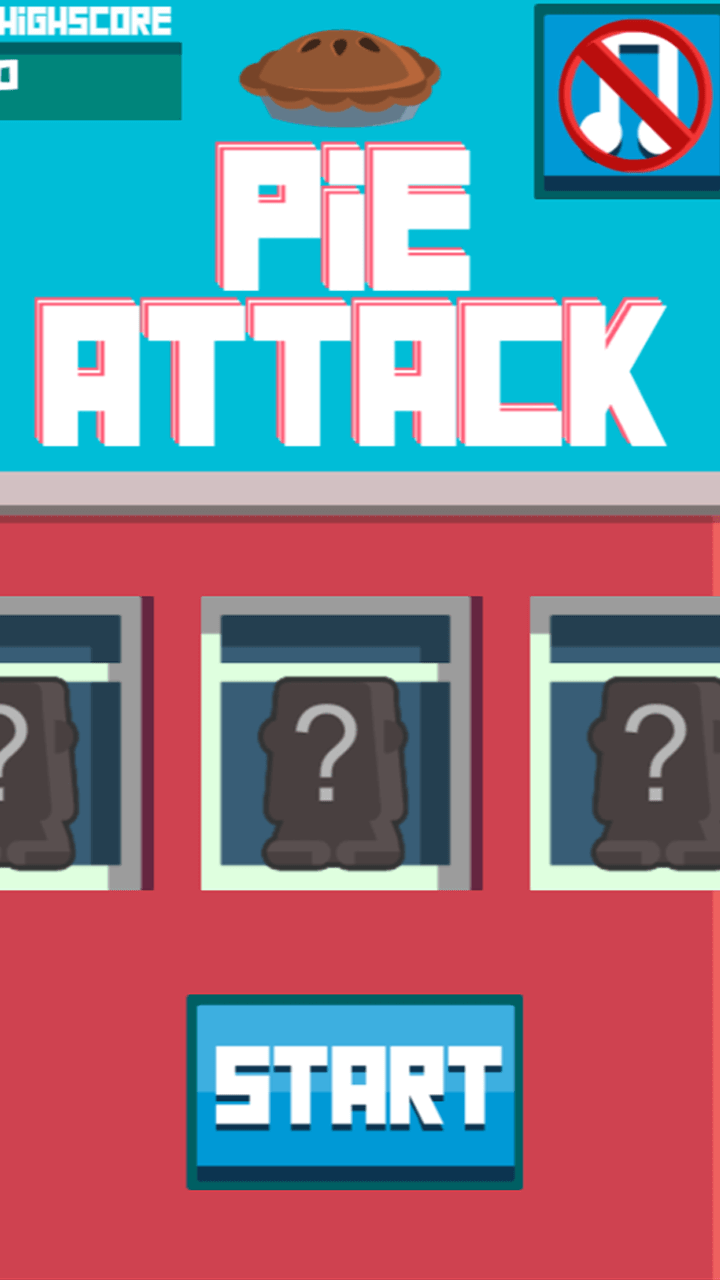 Pie Attack game screenshot
