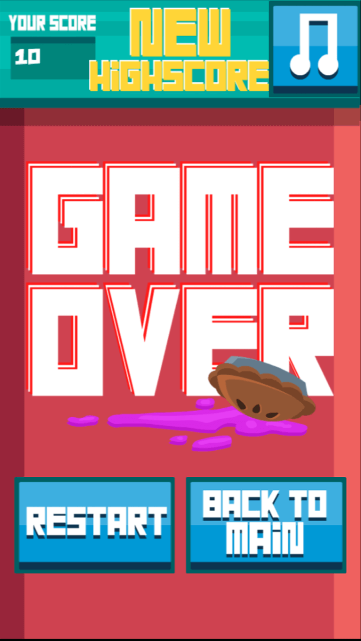 Pie Attack game screenshot