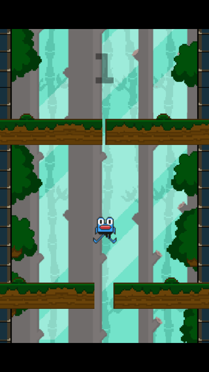 Fidgety Frog game screenshot