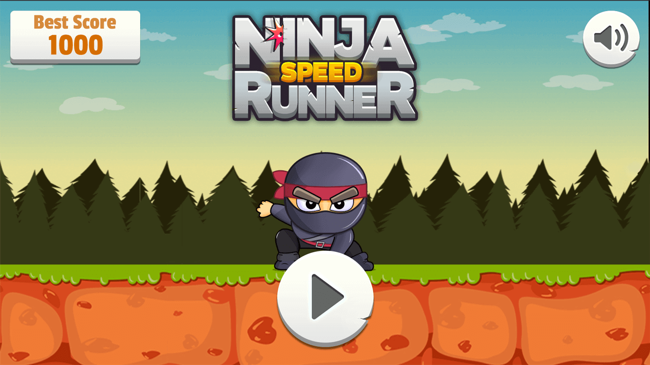 Ninja Speed Runner game screenshot