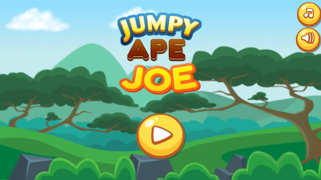 Jumpy Ape Joe game screenshot