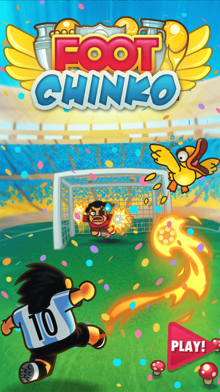 Foot Chinko game screenshot