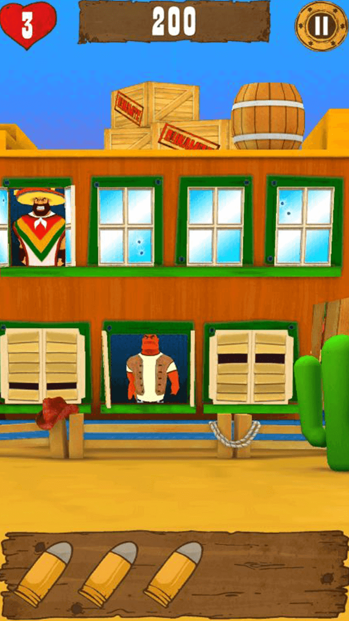 Saloon Robbery game screenshot
