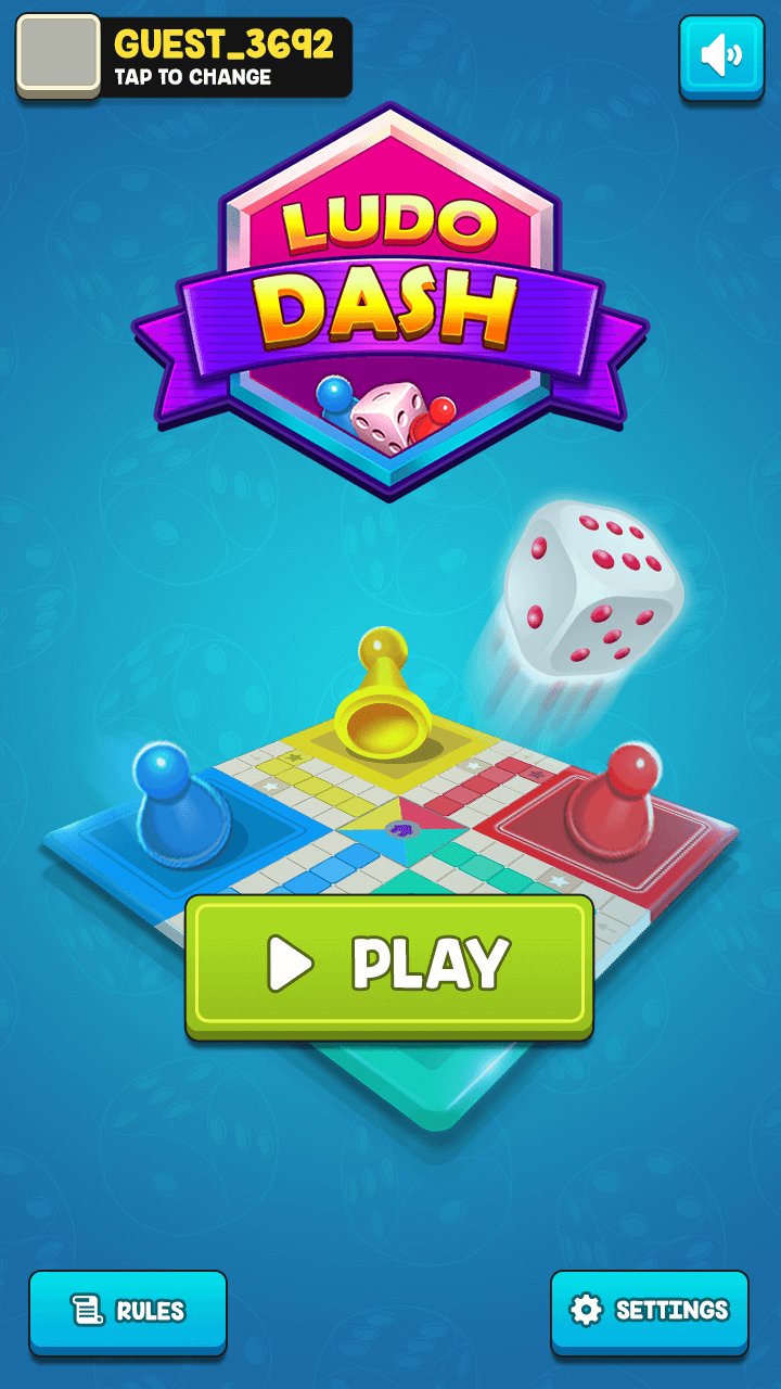 Ludo Dash game screenshot
