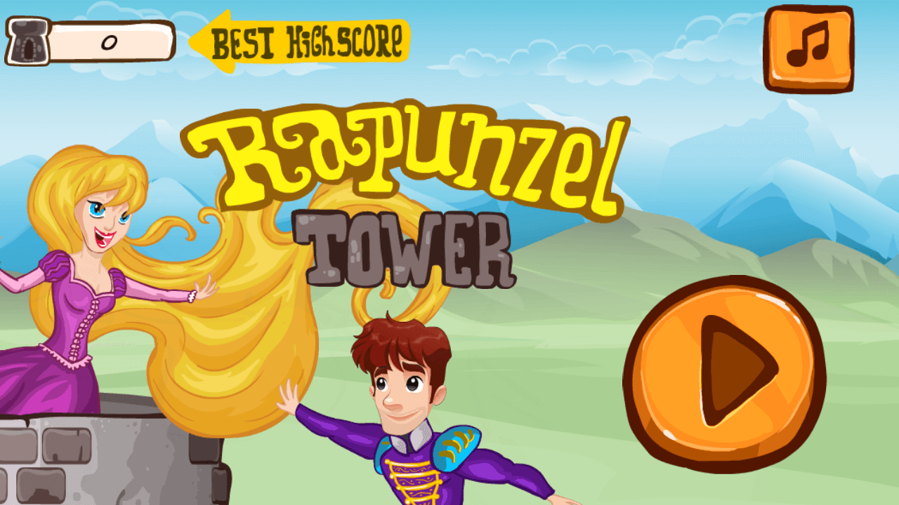 Rapunzel Tower game screenshot