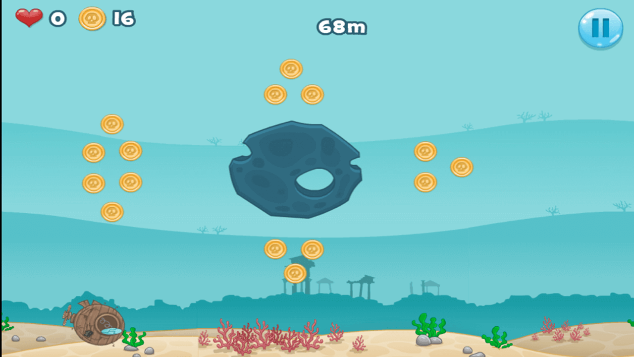 Submarine Dash game screenshot
