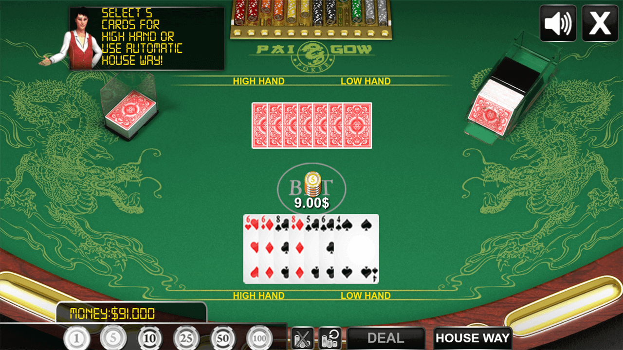 Pai Gow Poker game screenshot