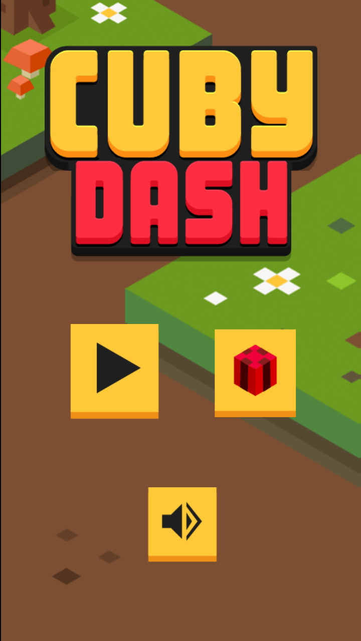 Cuby Dash game screenshot
