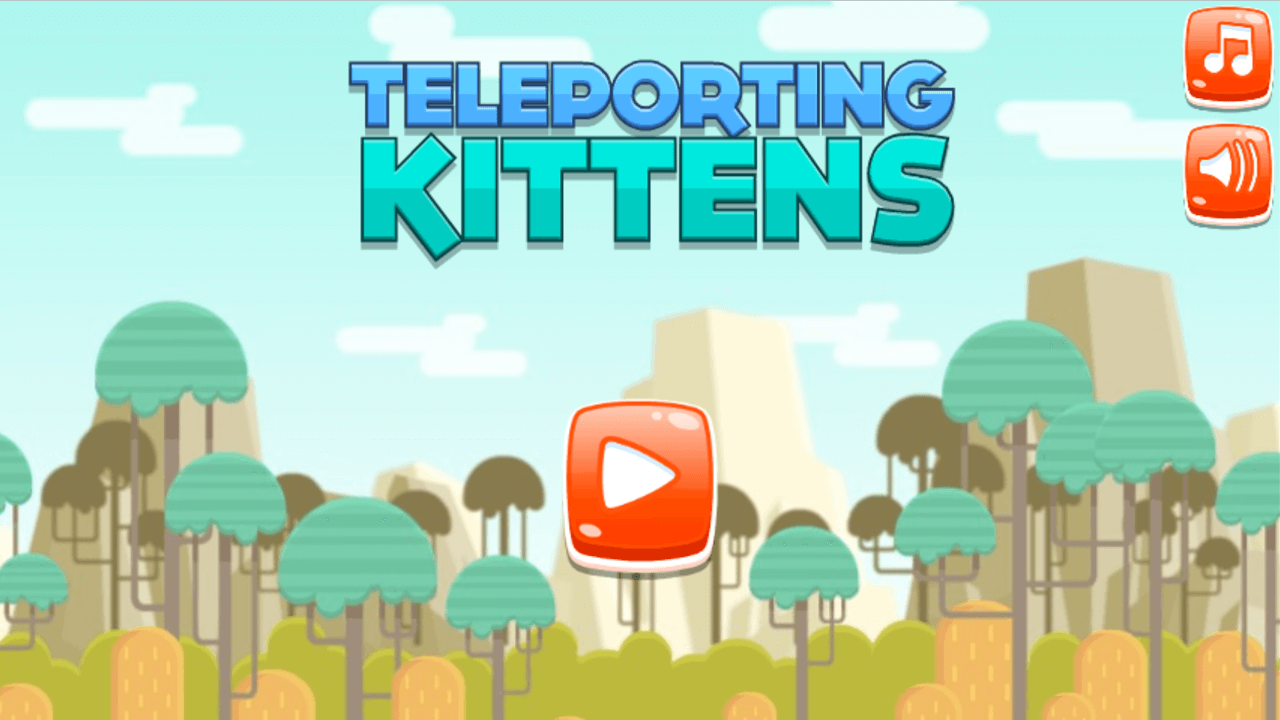 Teleporting Kittens game screenshot