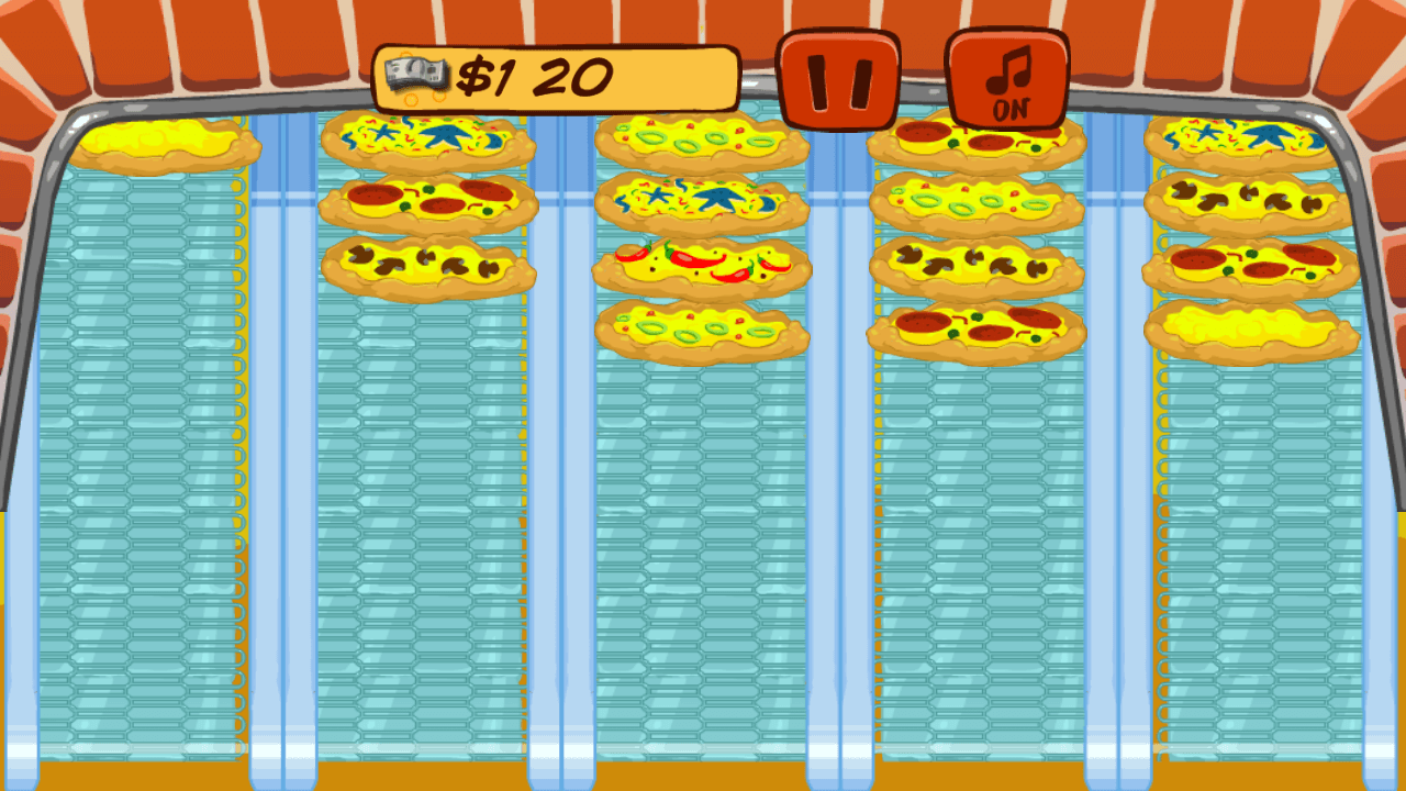 Crazy Pizza game screenshot
