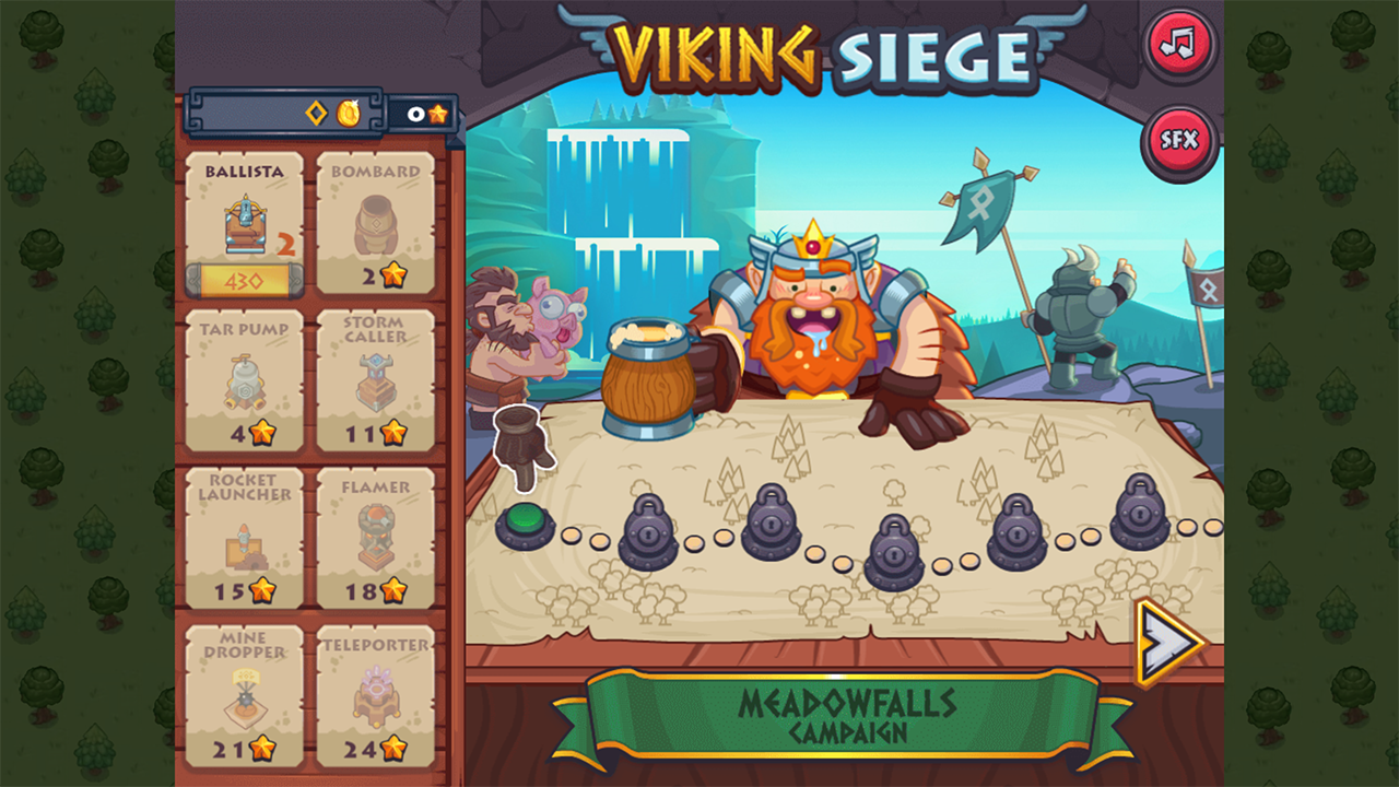 Viking Siege game screenshot