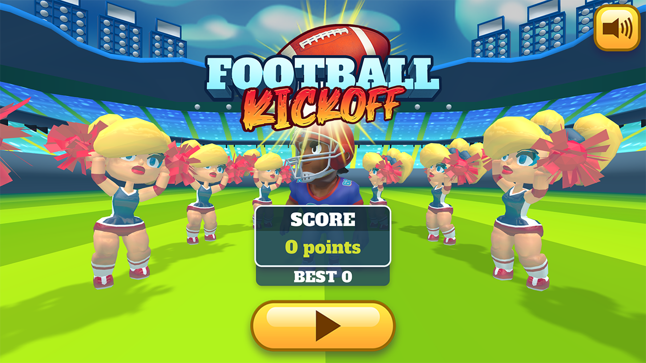 Football Kickoff game screenshot