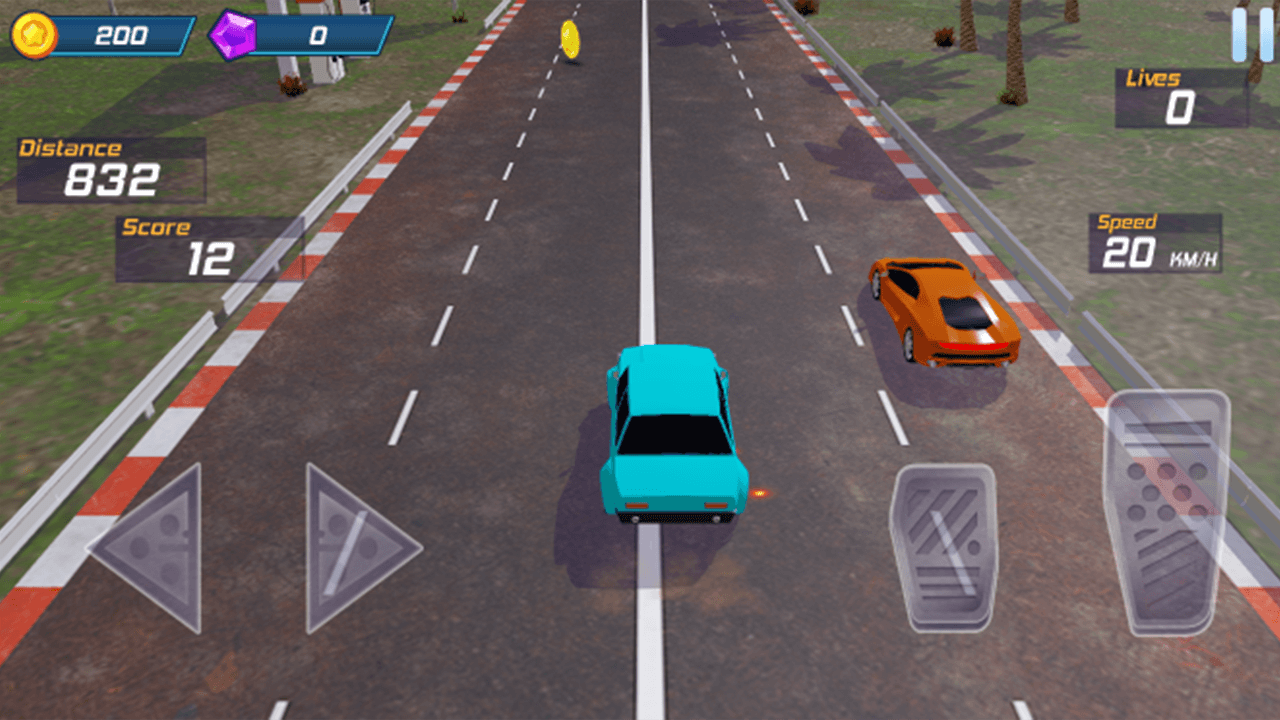 Rampage Racer game screenshot