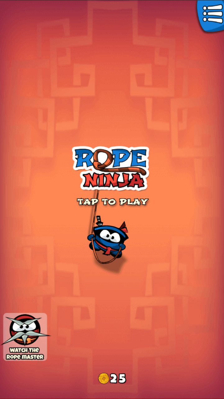 Rope Ninja game screenshot